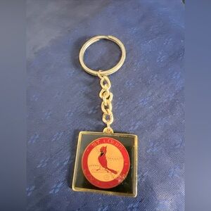 Vintage 1987 St. Louis Cardinals Key Chain Peter David MLS